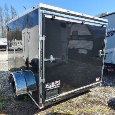 New 2026 Cynergy 2 7x10 SA Cargo/Enclosed Trailer, 6' Interior Height, 3.5K Axle, .080 Polycore Exterior Cargo / Enclosed Trailer