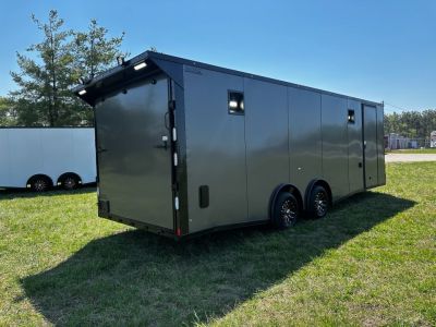 New 2026 Rock Solid Cargo 8.5x24 Interior-Race Trailer- Finished Interior- 5200lb Torsion Axle