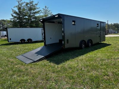 New 2026 Rock Solid Cargo 8.5x24 Interior-Race Trailer- Finished Interior- 5200lb Torsion Axle