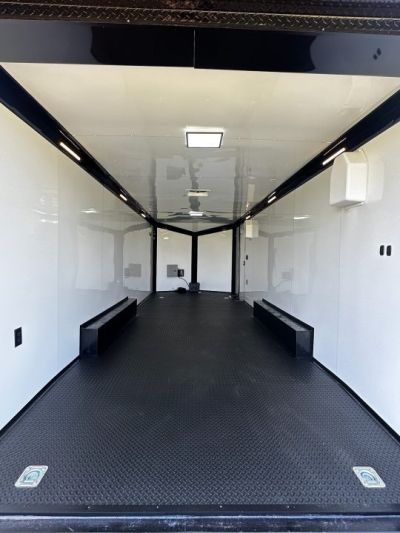 New 2026 Rock Solid Cargo 8.5x24 Interior-Race Trailer- Finished Interior- 5200lb Torsion Axle