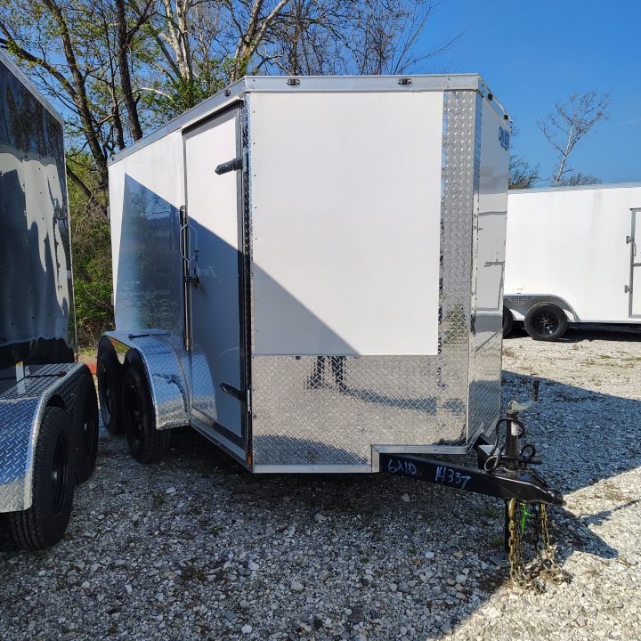 New 2026 Cynergy 2 6x10 TA, 6' interior height, 3.5k axles, .080 polycore Cargo / Enclosed Trailer