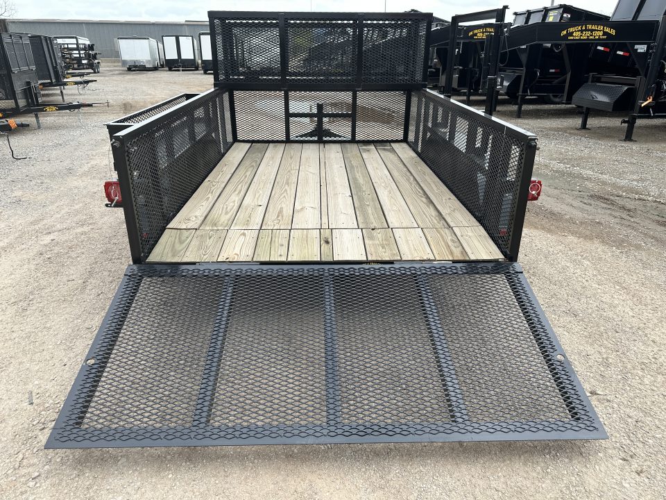 New 2026 Road Boss 77"x10' Tandem Axle Landscape with 2' Sides Landscape Trailer