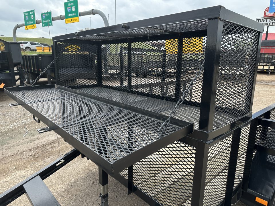 New 2026 Road Boss 77"x10' Tandem Axle Landscape with 2' Sides Landscape Trailer