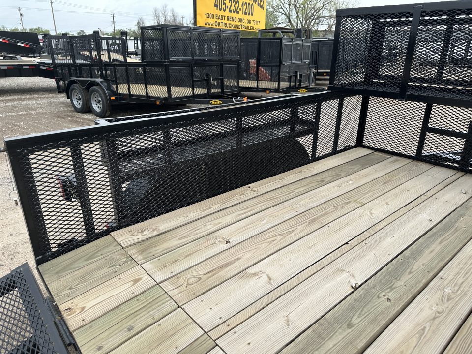 New 2026 Road Boss 77"x10' Tandem Axle Landscape with 2' Sides Landscape Trailer