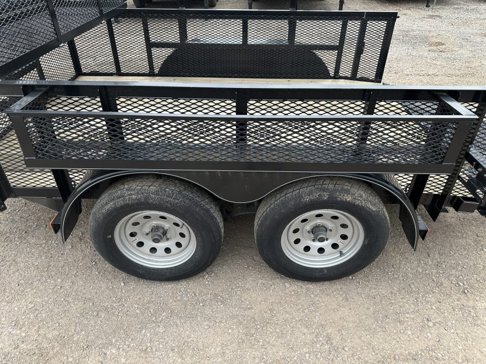 New 2026 Road Boss 77"x10' Tandem Axle Landscape with 2' Sides Landscape Trailer