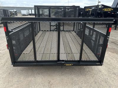 New 2026 Road Boss 77"x10' Tandem Axle Landscape with 2' Sides Landscape Trailer