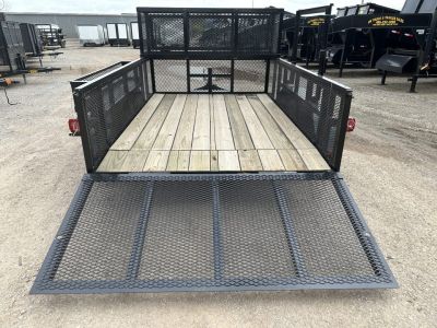 New 2026 Road Boss 77"x10' Tandem Axle Landscape with 2' Sides Landscape Trailer