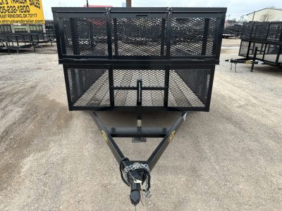 New 2026 Road Boss 77"x10' Tandem Axle Landscape with 2' Sides Landscape Trailer