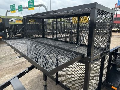New 2026 Road Boss 77"x10' Tandem Axle Landscape with 2' Sides Landscape Trailer