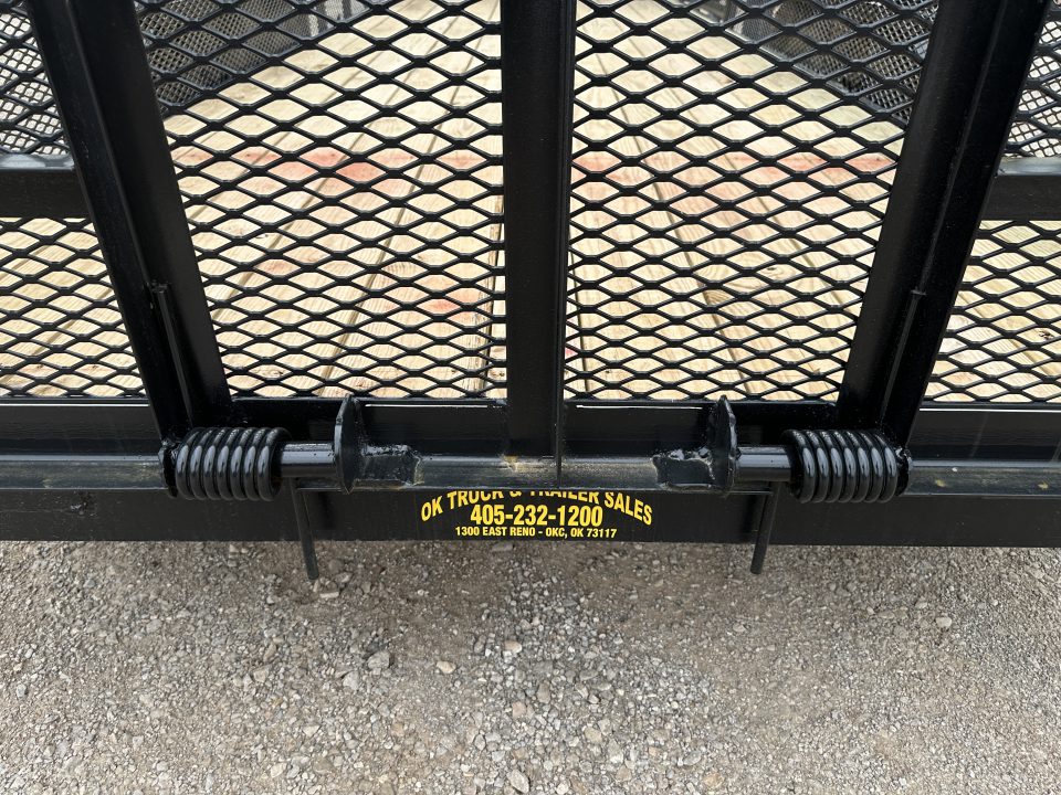 New 2026 Road Boss 83"x20' Tandem Axle Landscape with 4' Sides & Side gate Landscape Trailer
