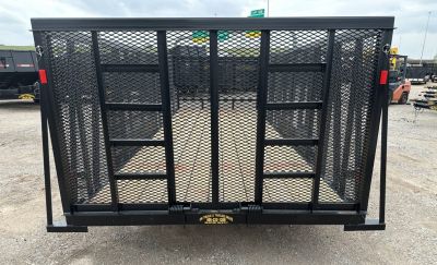 New 2026 Road Boss 83"x20' Tandem Axle Landscape with 4' Sides & Side gate Landscape Trailer