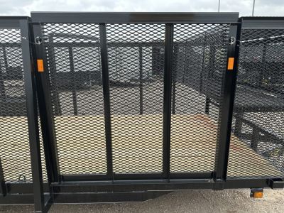 New 2026 Road Boss 83"x20' Tandem Axle Landscape with 4' Sides & Side gate Landscape Trailer