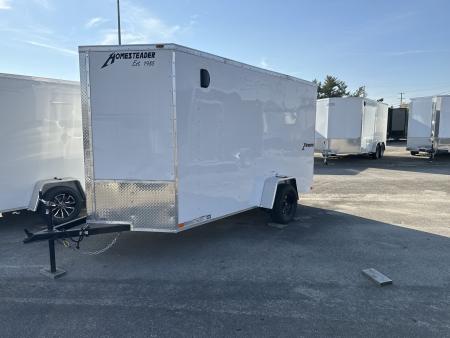New 2026 Homesteader Trailer 6 X 12 FT CARGO TRAILER 6 FT 6 IN INT HEIGHT WITH RAMP DOOR