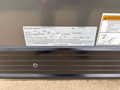 New 2026 United Trailers CLA-8.524TA52 Car / Racing Trailer