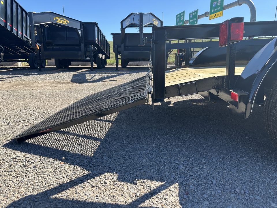 New 2026 Road Boss 5x10' Bumper Pull w/3' Gate & Dove Tail Utility Trailer