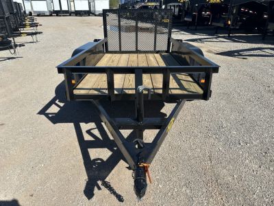 New 2026 Road Boss 5x10' Bumper Pull w/3' Gate & Dove Tail Utility Trailer