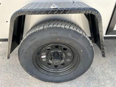 New 2026 Cargo Craft 5'x10'x5' Elite Silver V Nose w/ side door & ramp door Cargo / Enclosed Trailer
