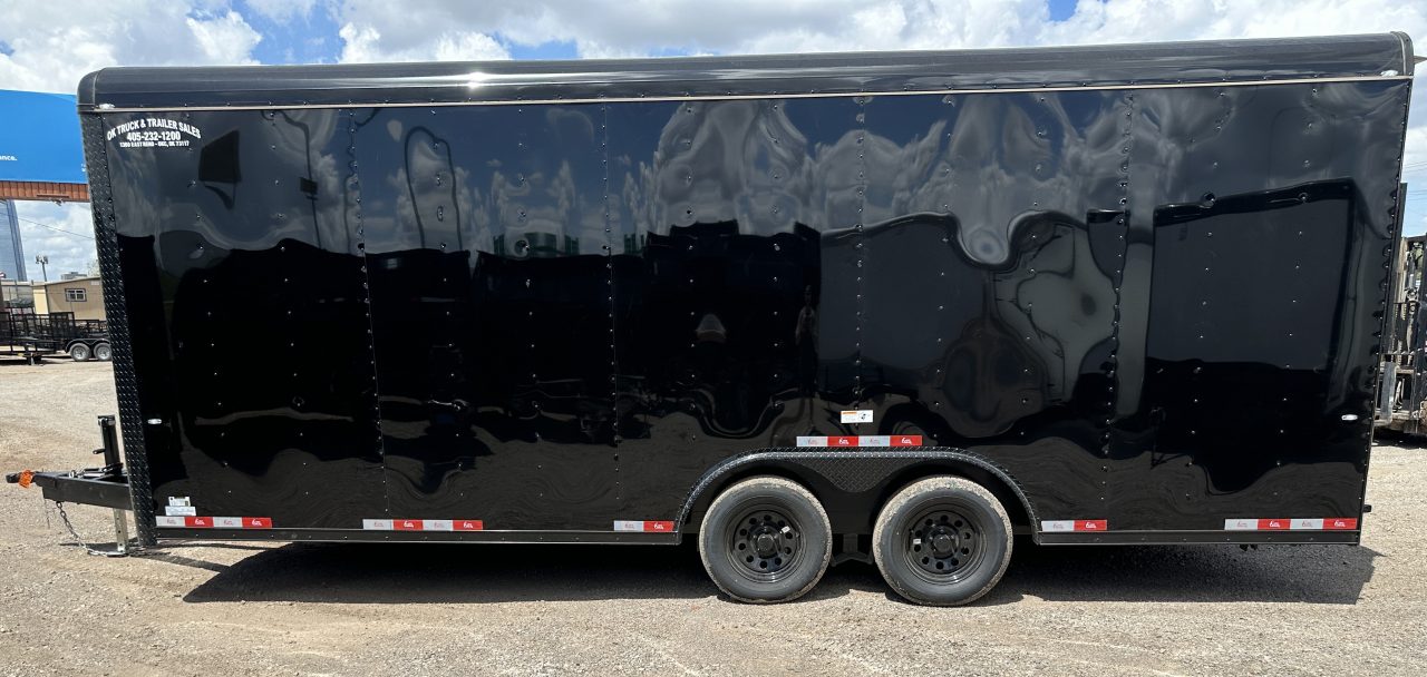 New 2026 Cargo Craft 8.5'x20'x7'tall Basic Auto Carrier Black / Black out Polycore Cargo / Enclosed Trailer