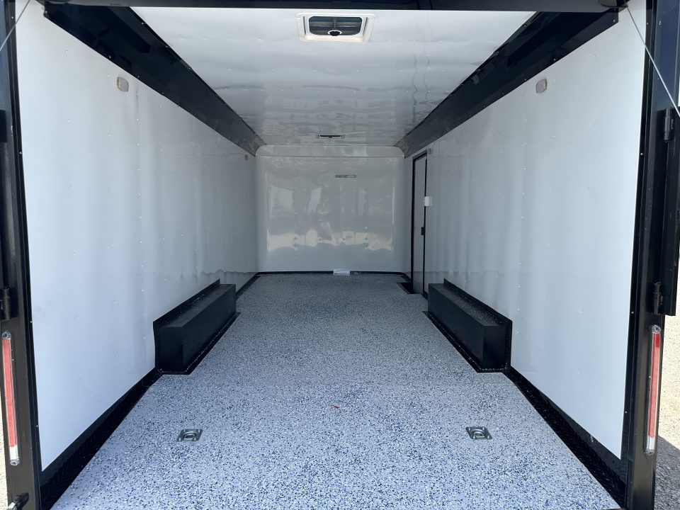 New 2026 Cargo Craft 8.5'x20'x7'tall Basic Auto Carrier Black / Black out Polycore Cargo / Enclosed Trailer