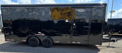 New 2026 Cargo Craft 8.5'x20'x7'tall Basic Auto Carrier Black / Black out Polycore Cargo / Enclosed Trailer
