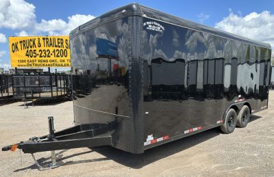 New 2026 Cargo Craft 8.5'x20'x7'tall Basic Auto Carrier Black / Black out Polycore Cargo / Enclosed Trailer