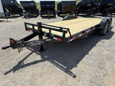 New 2026 Road Boss 83"x20' Heavy Duty BumperPull w/ 7k lb axles & 16ply Tires Car Hauler