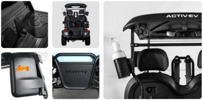 New 2026 ActivEV ActivEV "The PULSE" 2 Seater Street-Legal Golf Cart Golf Cart