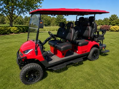 New 2026 ActivEV ActivEV  The PULSE  6 Seater Lifted Street-Legal Golf Car Golf Cart