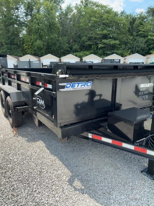 New 2025 Cam Superline 82 x 14 Beast Dual Telescopic Dump 15.4K