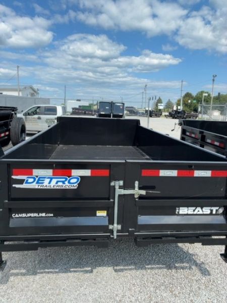 New 2025 Cam Superline 82 x 14 Beast Dual Telescopic Dump 15.4K