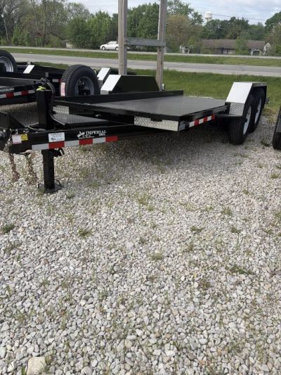 New 2026 Imperial Trailer LB-10-16 Tilt Trailer 78X16 TA (GVW:10000) BLACK