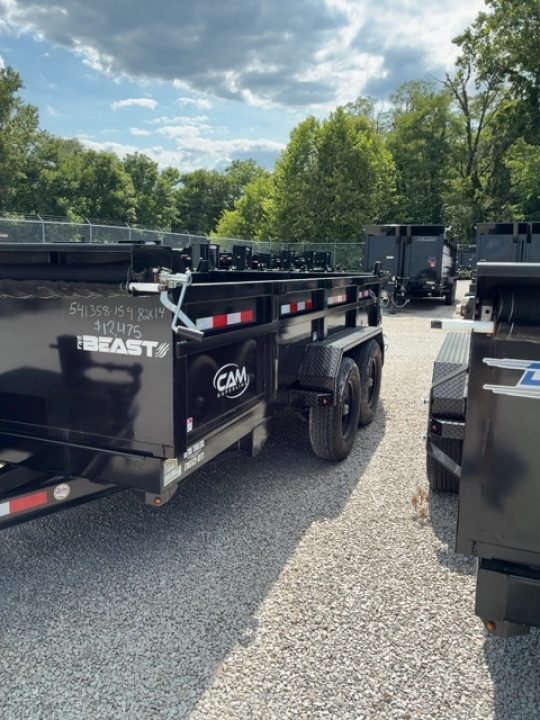 New 2025 Cam Superline 82 x 14 Beast Dual Telescopic Dump 15.4K