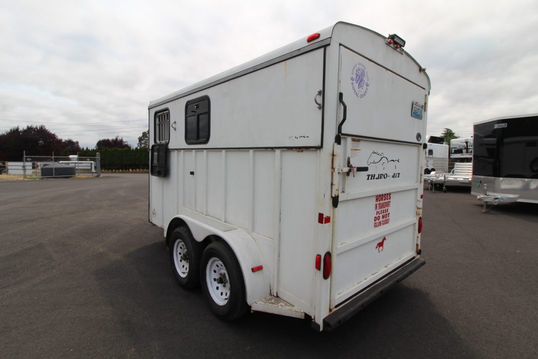Used 2013 Thuro-Bilt Express 2 Horse Trailer