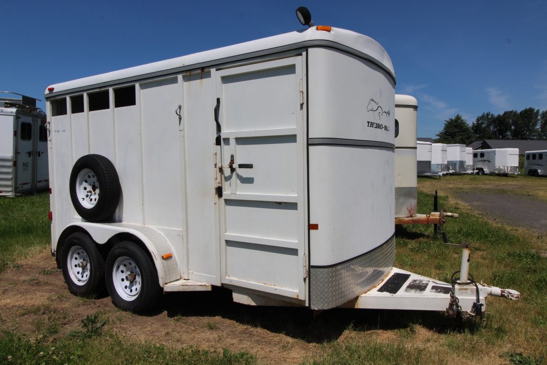 Used 2013 Thuro-Bilt Express 2 Horse Trailer