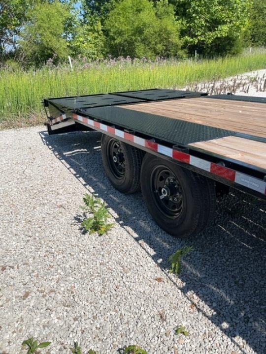 New 2026 Sure-Trac 8.5 x 25 (20+5) HD Low Profile Deckover 15K