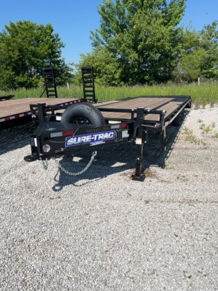 New 2026 Sure-Trac 8.5 x 25 (20+5) HD Low Profile Deckover 15K
