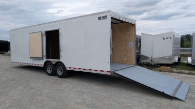 New 2026 Car Mate 8.5 x 28 HD Eagle Car Hauler w/ Ramp (12000# GVWR)