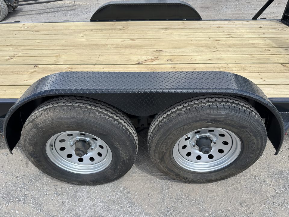 New 2026 Road Boss 83" x 16' Medium Duty Car Hauler w/ Stand Up Ramps Equipment Trailer