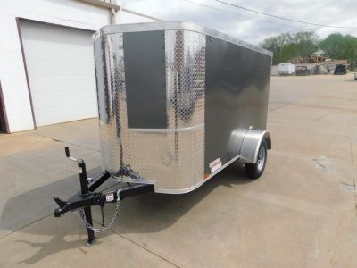 New Enclosed Trailer 4X8 2000 GVWR Ramp