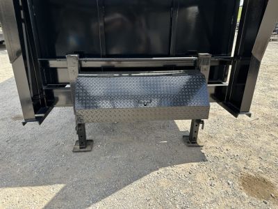 New 2025 Road Boss 83x16 Tandem Axle Gooseneck with 4' Sides Dump Trailer
