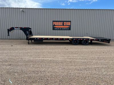 New 2026 Diamond C Trailers 32' FMAX212MR Gooseneck Flatbed Trailer
