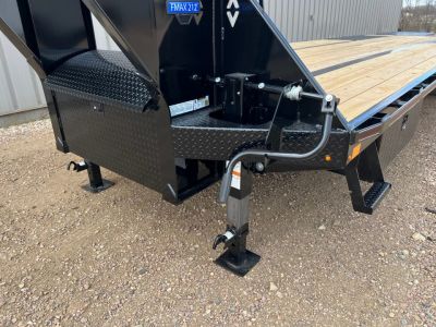 New 2026 Diamond C Trailers 32' FMAX212MR Gooseneck Flatbed Trailer