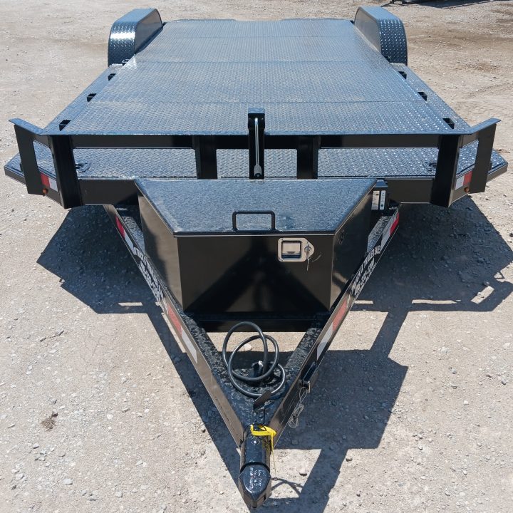 New 2026 Road Boss 102x20 Split Dove Steel Floor Car Hauler Car / Racing Trailer