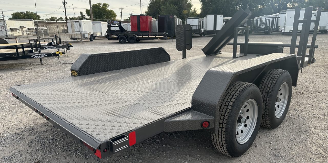 New 2026 East Texas Trailers 77"x14 Tandem Axle Welding Trailer