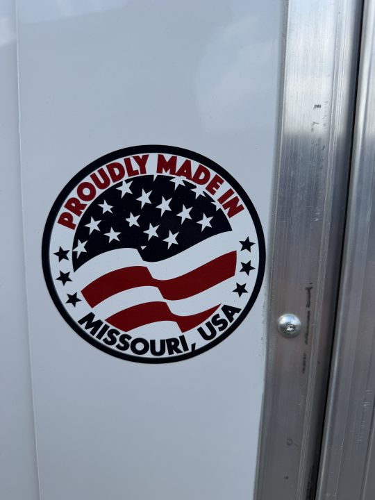 New 2026 Look Trailers 7x16 Barn Door White / Chrome Package Cargo / Enclosed Trailer