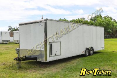 Used 2011 8.5X28 Pace American Race Trailer