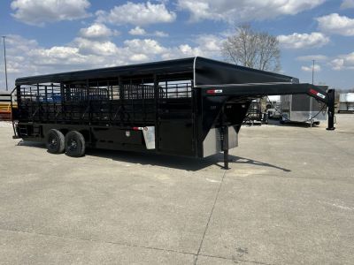 New 2026 Amasca GS24 Stock Trailer