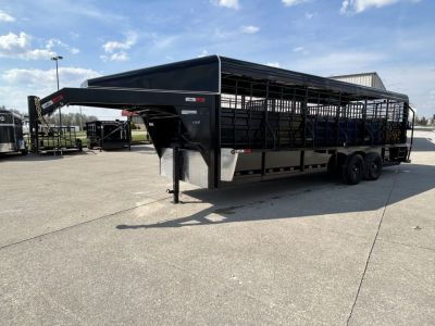 New 2026 Amasca GS24 Stock Trailer