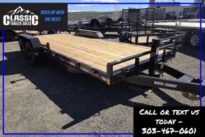 New 2026 Buck Dandy 7BCH820 Equipment Trailer