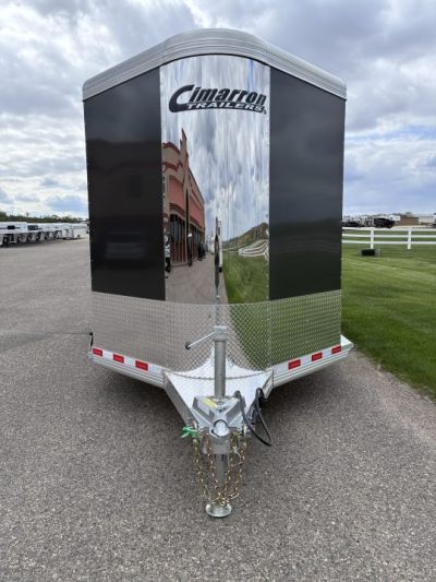 New 2027 Cimarron Trailers 2 Horse Slant Load Bumper Pull Horse Trailer